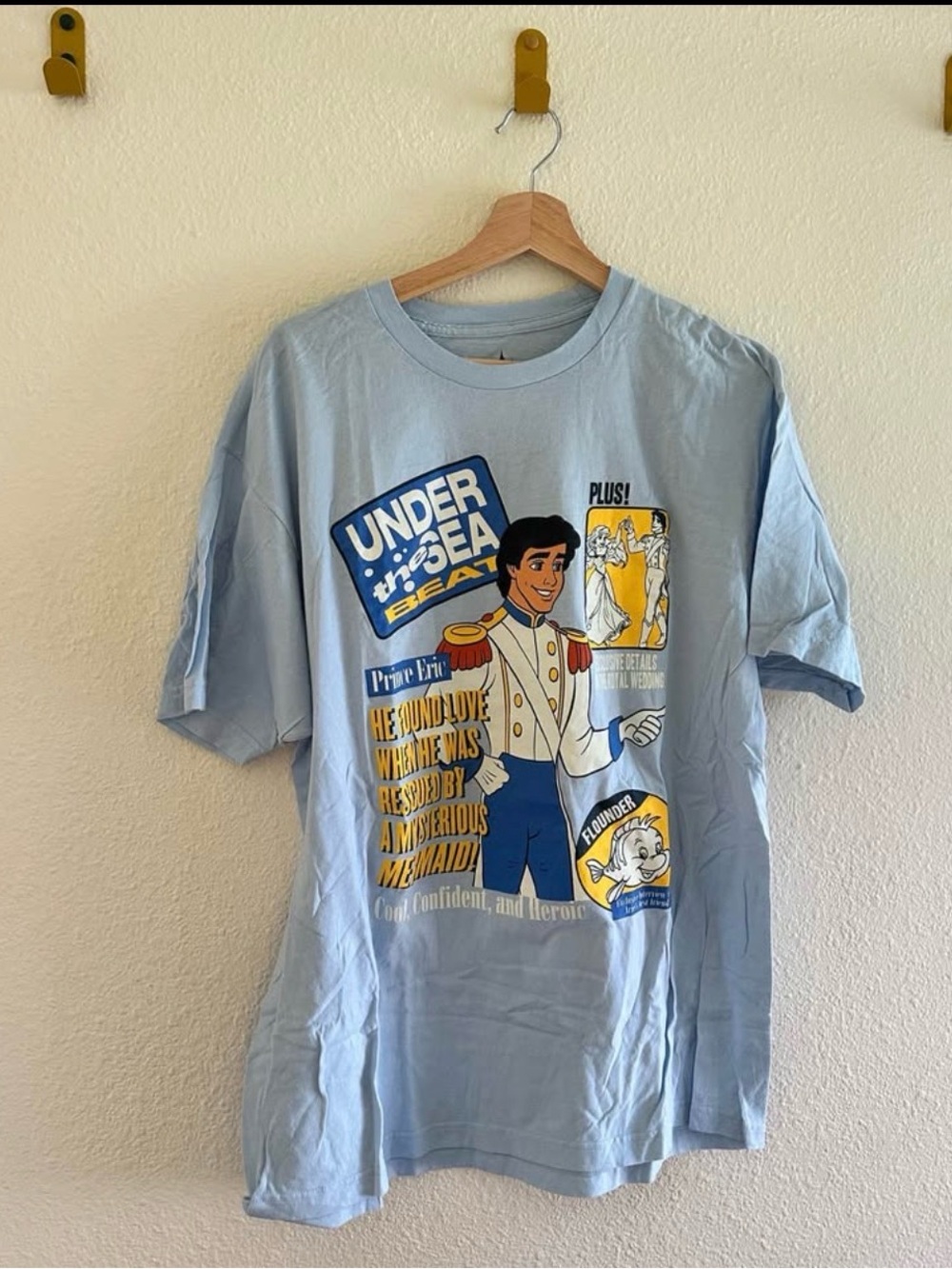 Disney The Little Mermaid Prince Eric Tee - XL